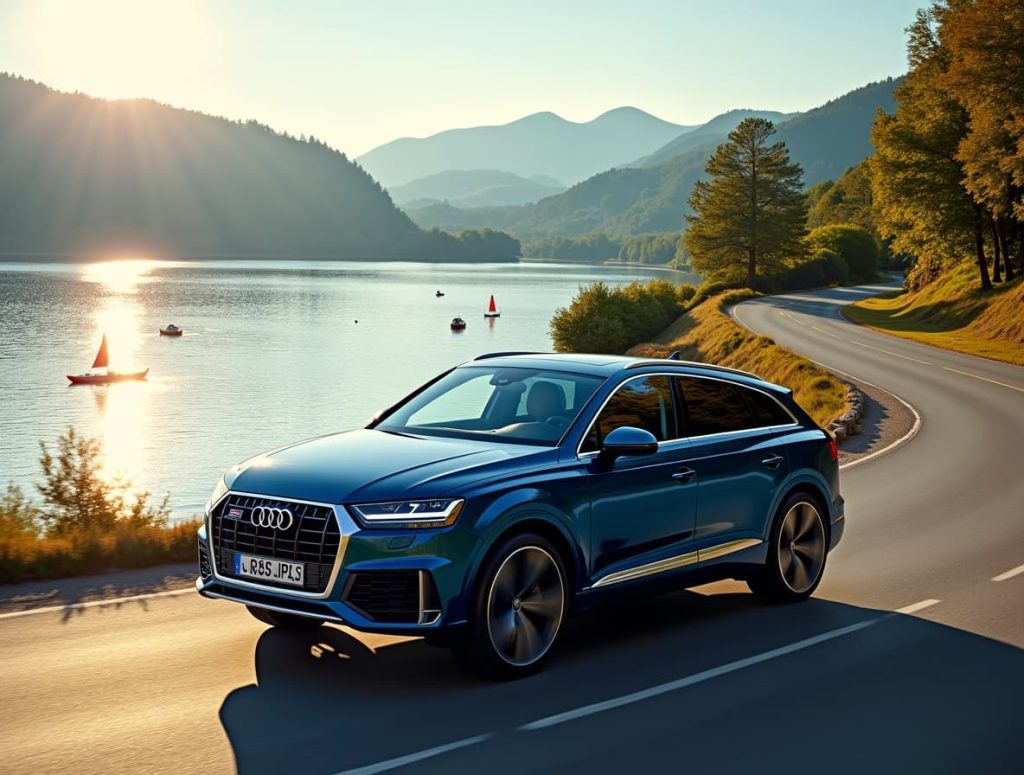 2. audi q7 blue