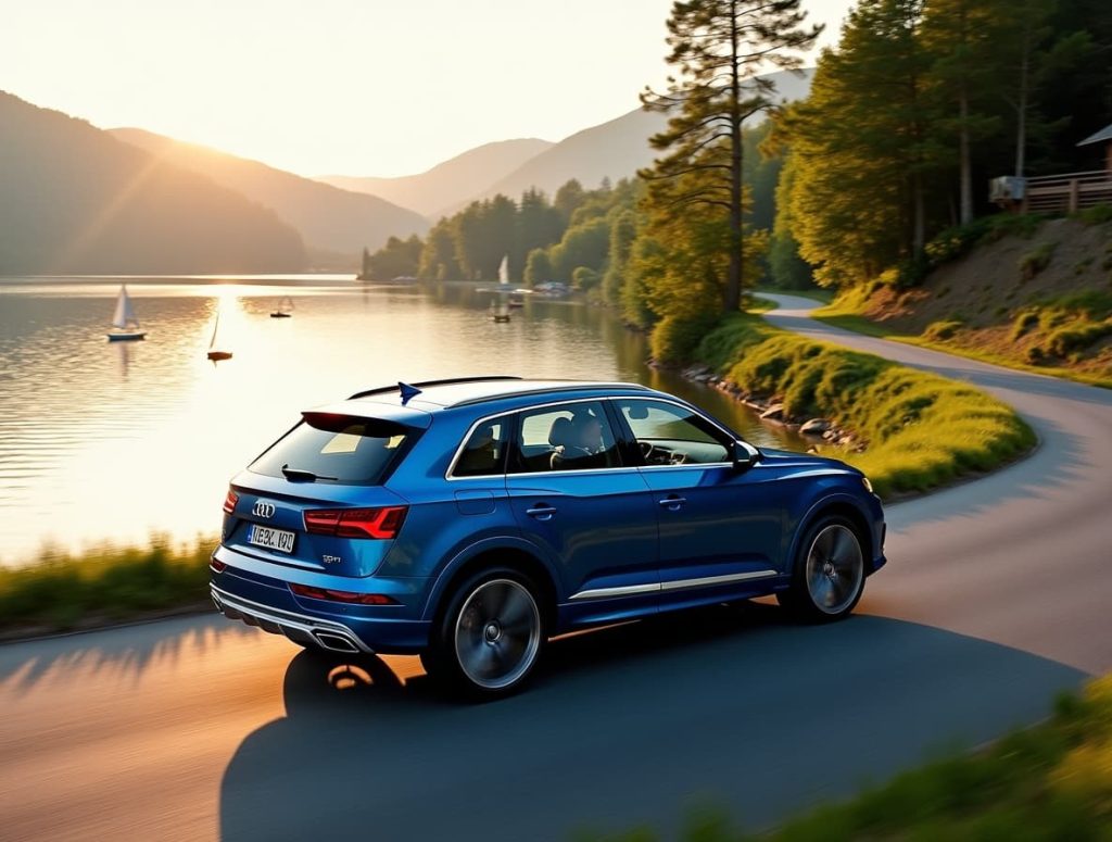 3. audi q7 blue