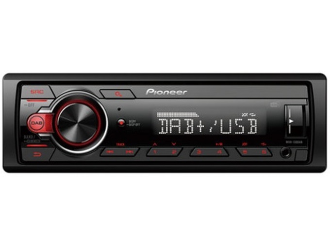 Pioneer MVH-130DAB 1-DIN radio za auto sa DAB+ digitalnim tjunerom