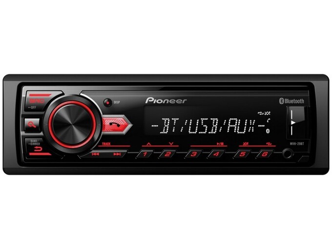 Pioneer MVH-29BT 1-DIN radio za auto sa Bluetooth-om, USB i AUX ulazom