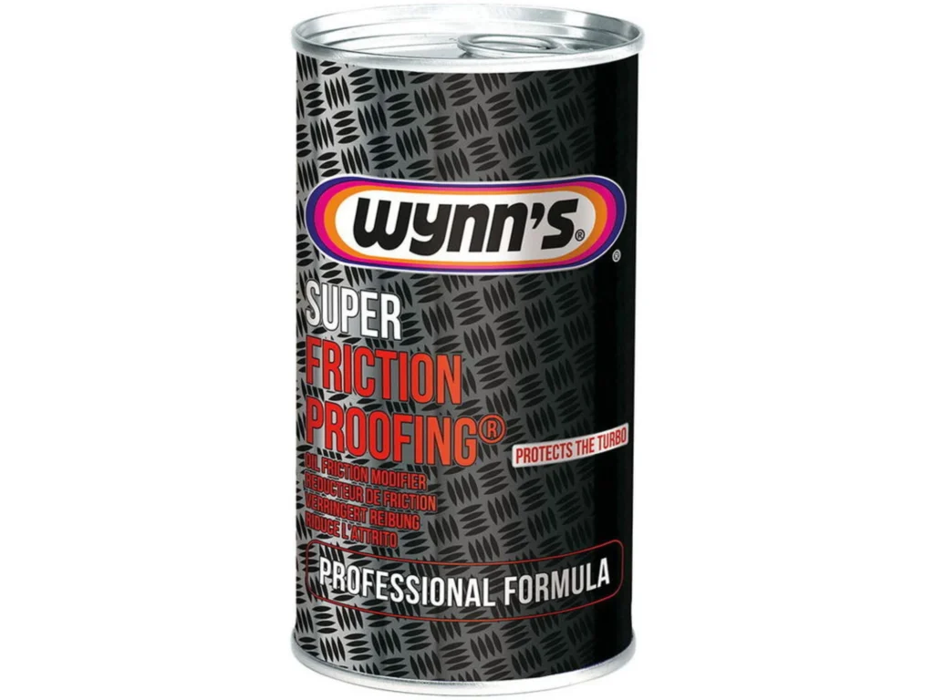 Wynns Super Friction Proofing, crna limenka sa oznakom Professional Formula aditiv za motorno ulje