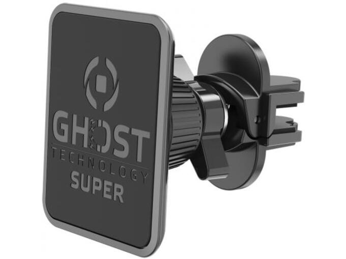 Celly Ghost Super Plus magnetni držač sa četvrtastom pločom i klipom za ventilaciju