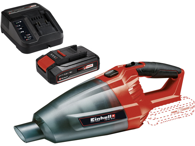 Einhell TE-VC 18 Li ručni usisivač sa baterijom od 18 V i punjačem