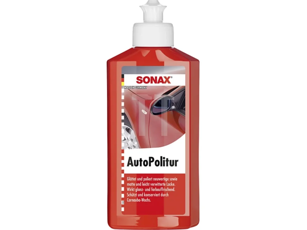 Sonax Auto-polir, bočica polira sa carnauba voskom za ručno poliranje laka